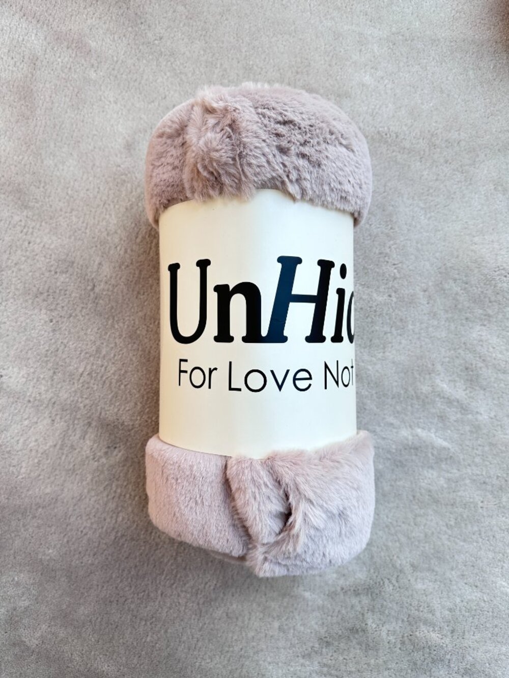 UnHide Lil’ Marsh Blanket Throw in Light Pink Color